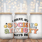 Social Anxiety Says No - Decal