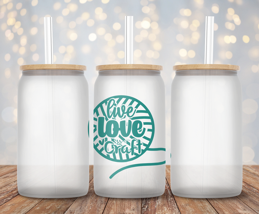 Live Love Craft - Decal