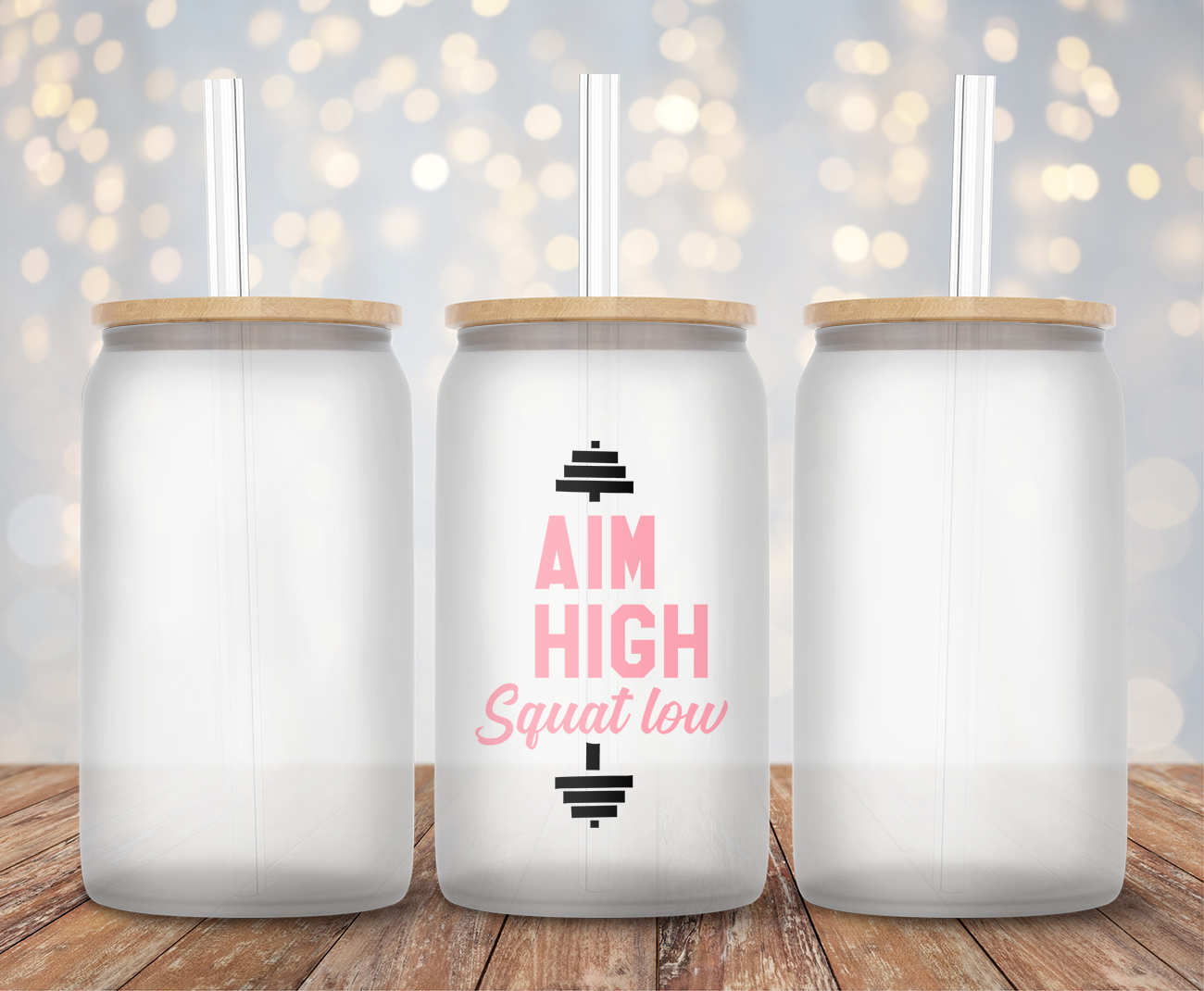 Aim High Squat Low - Decal